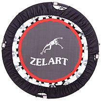 Фітнес батут складний круглий SP-Sport TX-6388B-40 101см чорний-червоний Код TX-6388B-40, фото 3