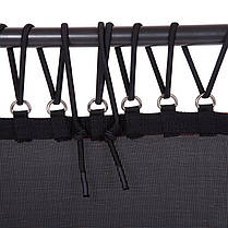 Фітнес батут восьмикутний FI-2904-122 122см чорний-помаранчевий Код FI-2904-122, фото 5