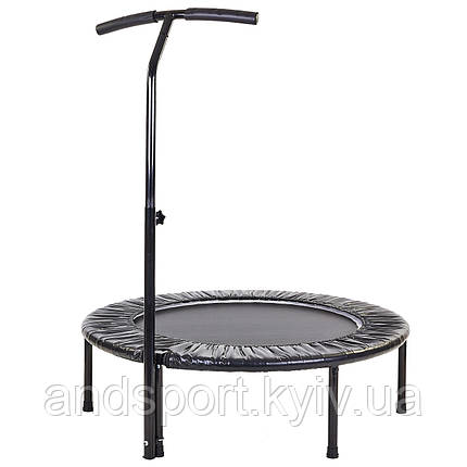 Фітнес батут складаний круглий RECORD FI-6432 120см чорний Код FI-6432, фото 1