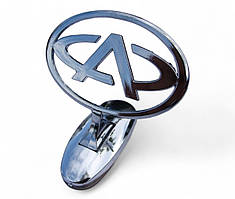 Емблема приціл на капот Chery хром на скотчі (сплав) S21-3921501