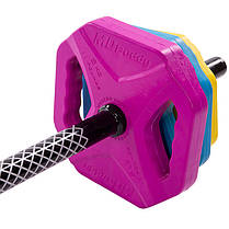 Штанга для фітнесу (фітнес памп) MDbuddy TA-2683 довжина-1,4м 30мм 20кг Код TA-2683, фото 4