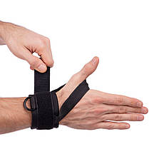 Лямки з петлею для ніг SP-Sport FI-6955 ціна за 1 шт, колір чорний, в комплекті 2 шт Код FI-6955, фото 2