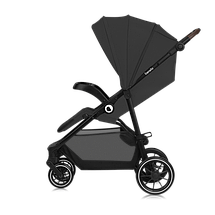 Коляска прогулянкова Lionelo Emma One Grey Stone Чорна, фото 4