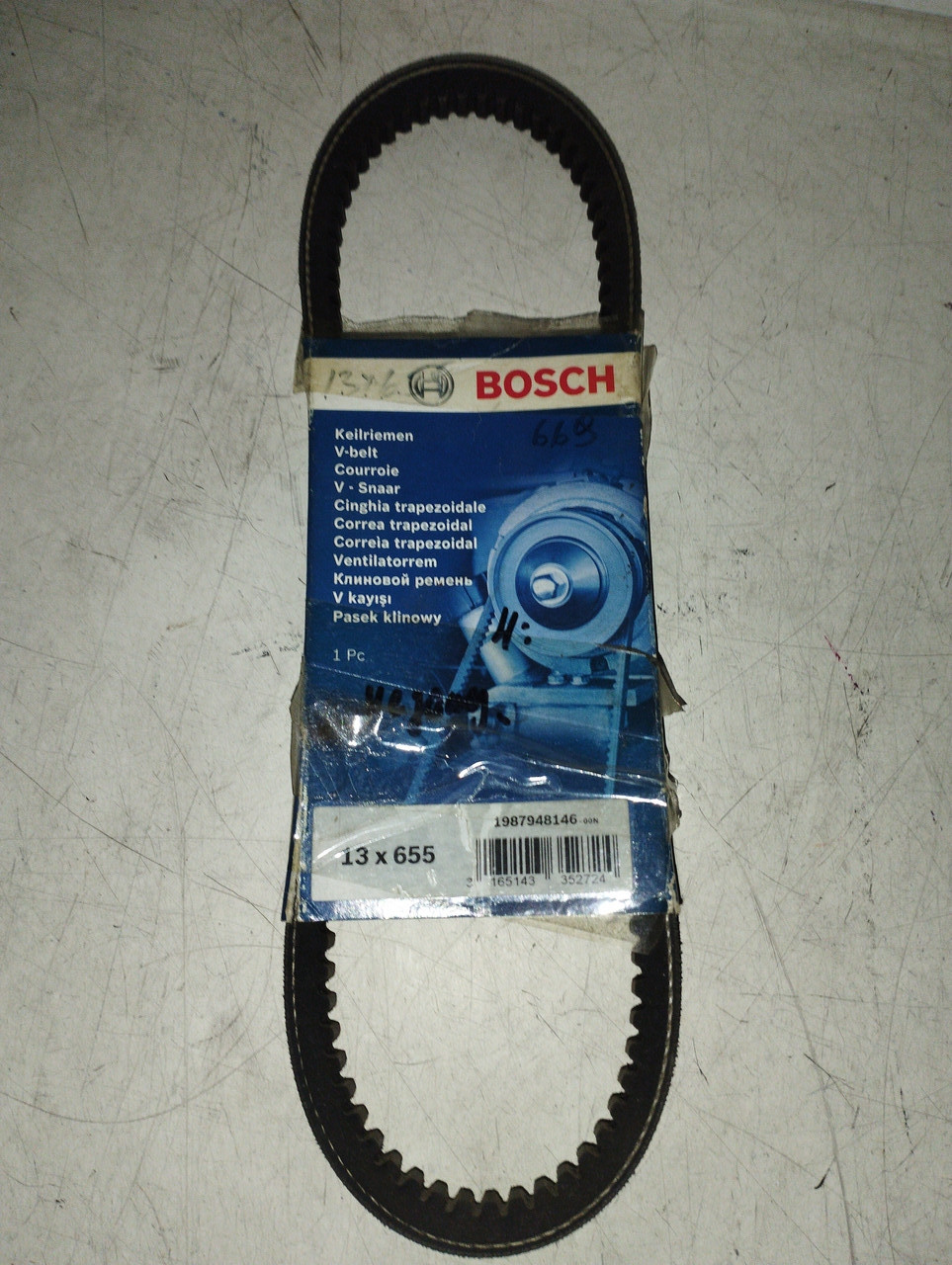 BOSCH Ремінь клиновий 13A0655C