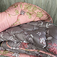 Ковдра двоспальне тканини холлофайбер Арда розмір 175*215 см. Стьобана тепла ковдра