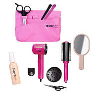 Набір ігрової перукаря (11 елементів, фен, насадка, ножиці, шпильки, кишеня для інструментів) 626019, фото 2