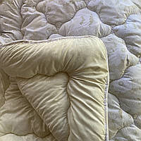 Ковдра двоспальне тканини холлофайбер Арда розмір 175*215 см. Стьобана тепла ковдра