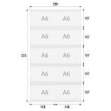 Кишеня EKOSTAR інформаційна горизонтальна 10 А6, фото 2