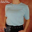 Срібний ланцюжок жіночий круглий "Колосок" 925 проби, вироби зі срібла для дівчат 50 см, фото 2