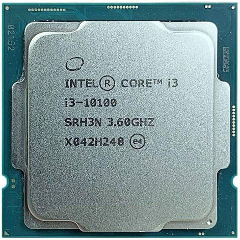 Процесор Intel Core i3-10100 3.60-4.230GHz s1151 UHD Graphics 630 б/в, фото 1