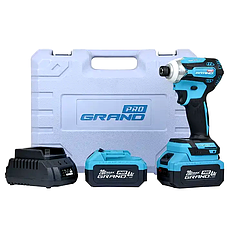 Акумуляторний безщітковий ударний гайковерт Grand АГУ-20 BL