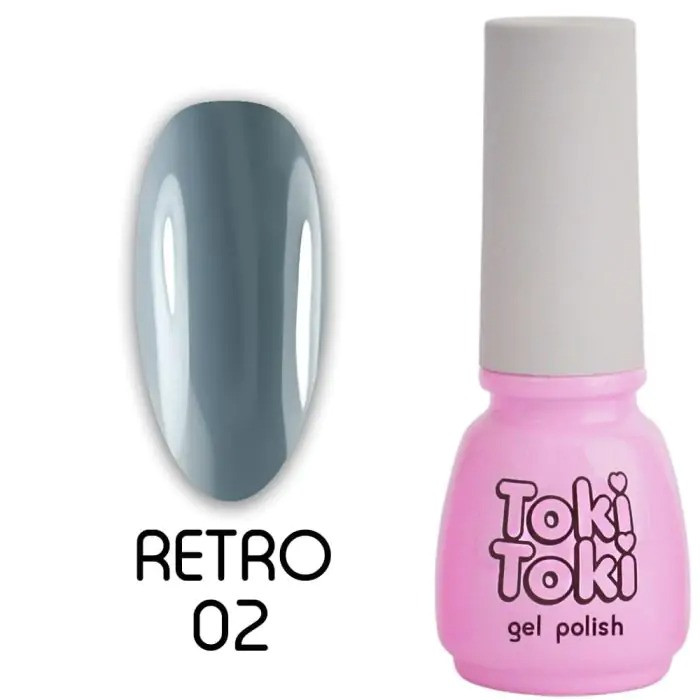 Гель-лак для нігтів Toki Toki Retro RT02 5мл