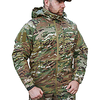 Тактична зимова мембранна куртка AK 2.0 LVL 7 Multicam"Snow Defender" 200 GR