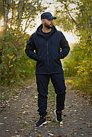 Крутий чоловічий спортивний костюм весна-осінь, софтшел, водонепроникний для прогулянок