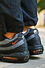 Чоловічі кросівки Найк Nike Air Max 95 Black Grey Safety Orange DX2657-001, фото 8