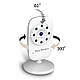 Відеоняня Baby Monitor SM24 Original JKR з датчиком звуку, нічне бачення + термометр, радіоняня, няня, фото 4