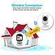 Відеоняня Baby Monitor SP990 Original JKR з датчиком звуку, нічне бачення + термометр, радіоняня, няня, фото 6