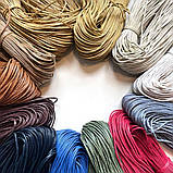 Шнур вощений 2,5 мм, колір Чорний, фото 2