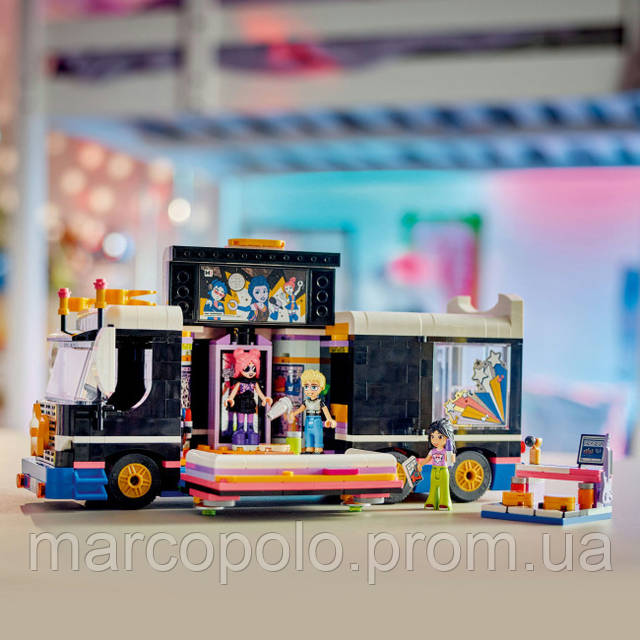 オーダー専用 Конструктор LEGO Friends Музичний туристичний автобус поп