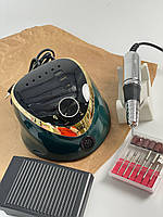 Фрезер для манікюру і педикюру SML Nail Sander M12, зелений 68 Вт 35,000 об