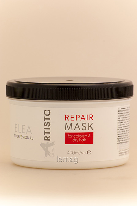 ELEA Відновлююча маска для фарбованого волосся, 490 мл, фото 1
