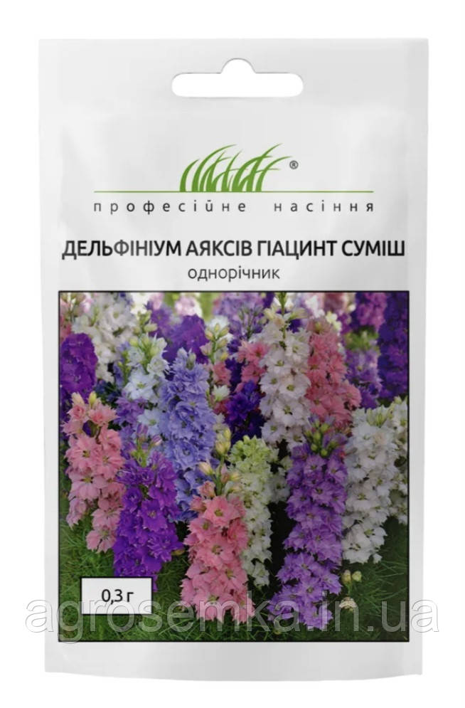Дельфініум аяксів Гіацинт суміш 0.3г W.Legutko