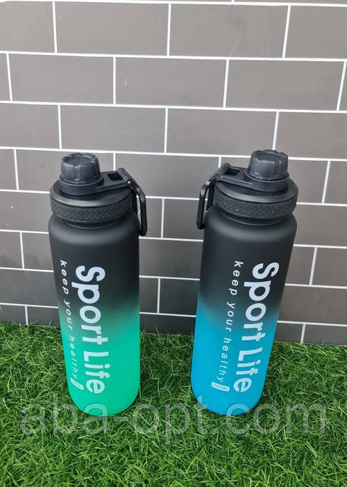 Пляшка спортивна для води V 1 л Дорі (шт), фото 1