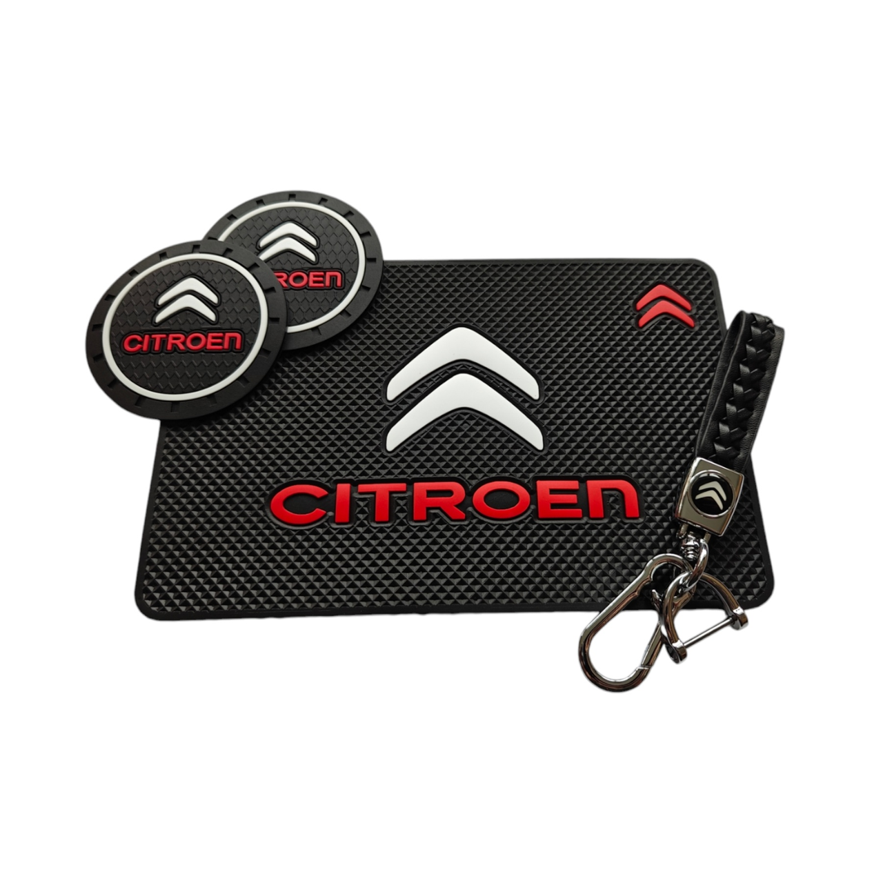 Комплект Citroen Брелок та килимки в авто., фото 1