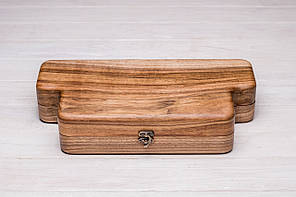Органайзер на 7 секцій для зберігання наручного годинника ecoWalnut 7х35х18 см