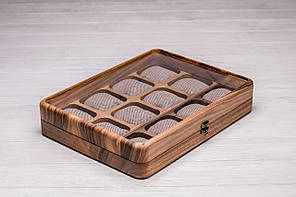 Бокс для зберігання наручного годинника ecoWalnut 7х35х26.5 см