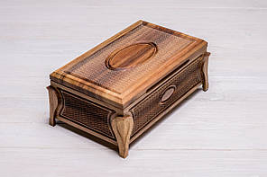 Коробочка для прикрас із горіха "Shardone" ecoWalnut