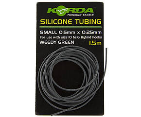 Силіконова трубка Korda Silicone Tube 0.5 мм Green