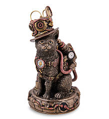 Декоративна статуетка Mr. Cat 17 см Veronese Коричневий AL230064