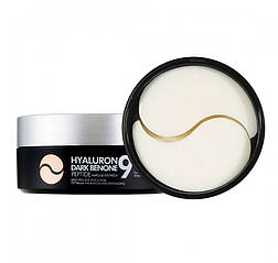 Гідрогелеві патчі з пептидним комплексом Hyaluron Dark Benone 9 Peptide Ampoule Eye Patch Medi-Peel 60 шт.