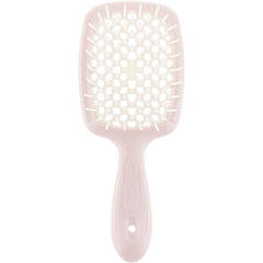 Щітка для волосся пудрова з білим Superbrush Janeke