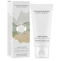 Скраб подвійної дії — ензимний і механічний пілінг для всіх типів шкіри 2-Way Scrub Trawenmoor 50 мл