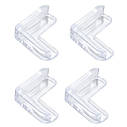 Захисний меблевий силіконовий кутник Silicone Corner Protector 4 штуки в комплекті, фото 3