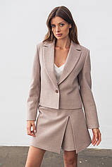 Жакет Lesia Оріел 01 Бежевий 48 (14861000048)