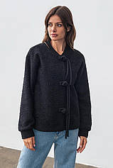 Бомбер Lesia Сален Чорний 44 (14926000044)