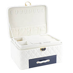 Органайзер для зберігання прикрас Craft 25*18*13.5 см JW/TFN/KY.WH