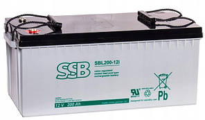 Акумулятор мультигелевий SSB SBL 200-12i AGM 12v 200AH