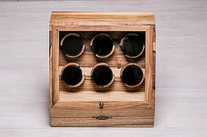 Органайзер із подушечками для 6 годин ecoWalnut 32.2х34.6х22.8 см