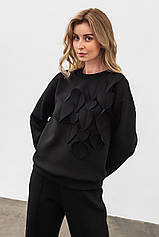 Свитшот Lesia Оріне 01 Черный 46 (15048000046)