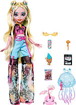 Лялька-монстер хай Лагуна Блю Monster High Lagoona Blue Doll with Pet Fish Neptuna