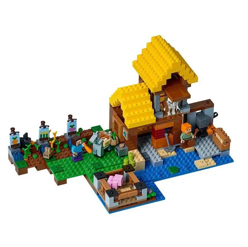 Конструктор Майнкрафт My World Фермерський котедж 560 деталей, фото 1