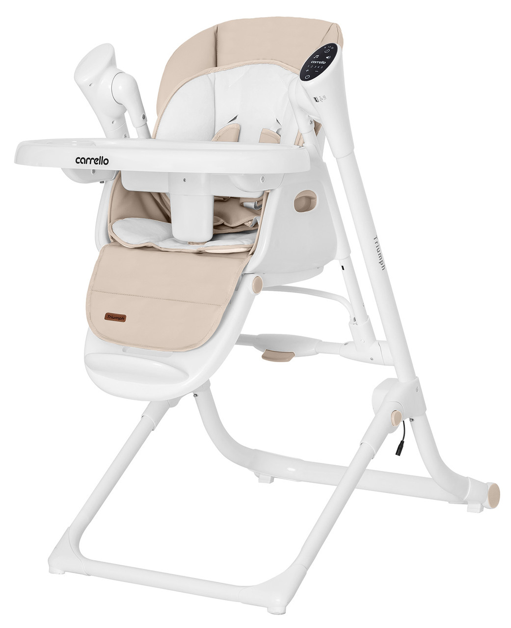 Стільчик 3в1 Carrello Triumph NEW Тріумф з сенсорною панеллю, Cream Beige