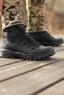 Напівчеревики Бруклін Чорні Air-Tex (40)