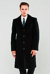 Чоловіче пальто Sun's House 54 Чорний (4829380240808)
