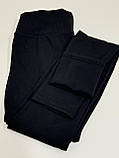 Лосини у дрібний рубчик на флісі з утепленням, фото 7
