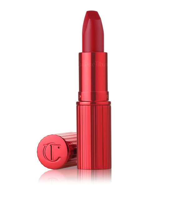 Матова помада для губ Charlotte Tilbury Matte Revolution відтінок Pizzazz, 3.5 г (червона з синім підтоном)